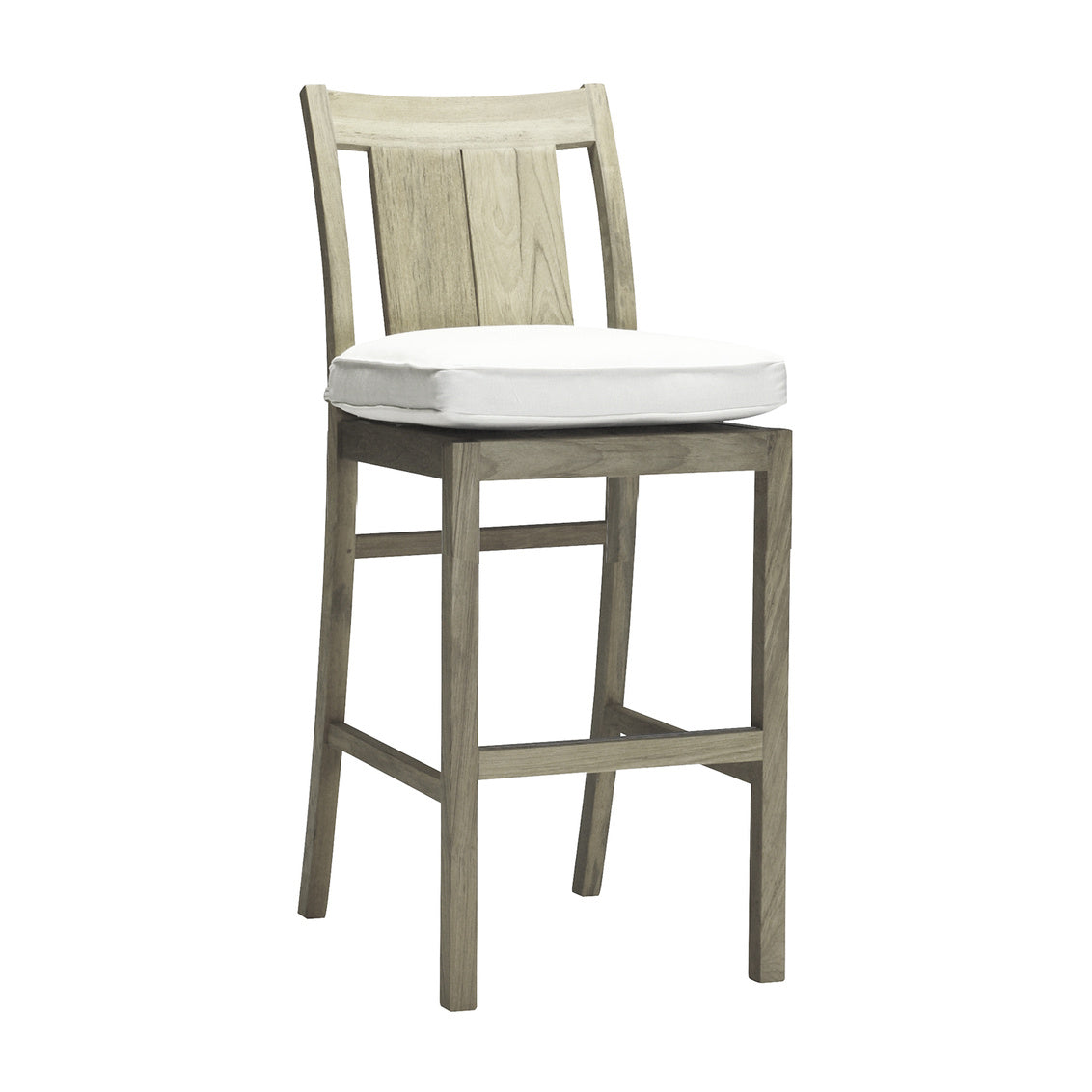 24" club aluminum bar stool