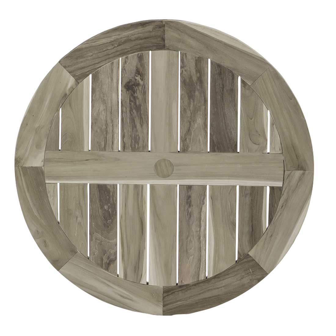club teak 36" round table top