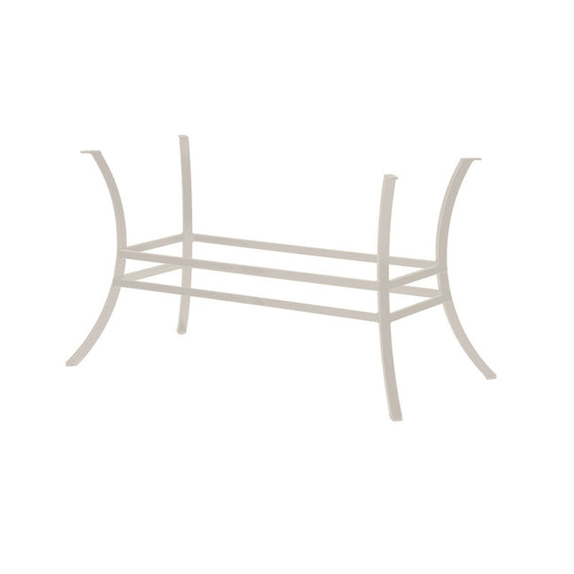 Cort Aluminum Rectangular Table Base Chalk