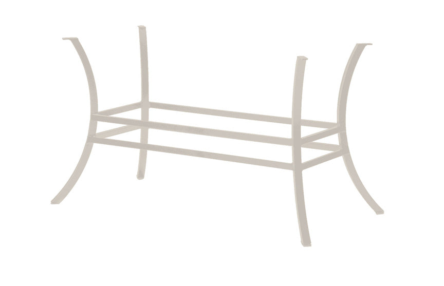 Cort Aluminum Rectangular Table Base French Linen