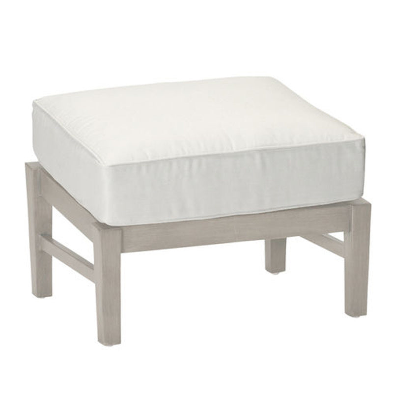 croquet aluminum ottoman