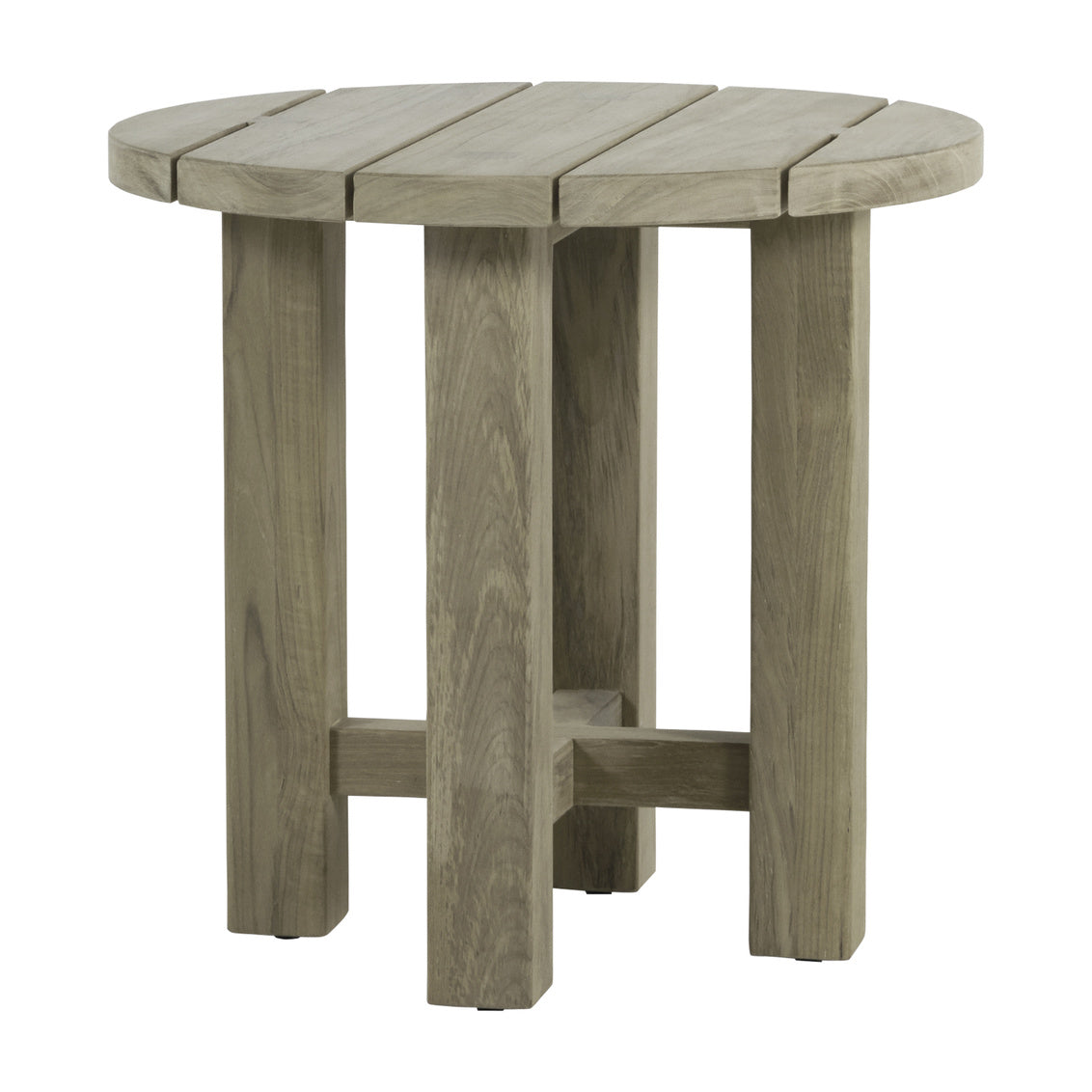 croquet teak end table