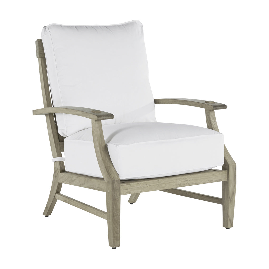 croquet teak lounge chair
