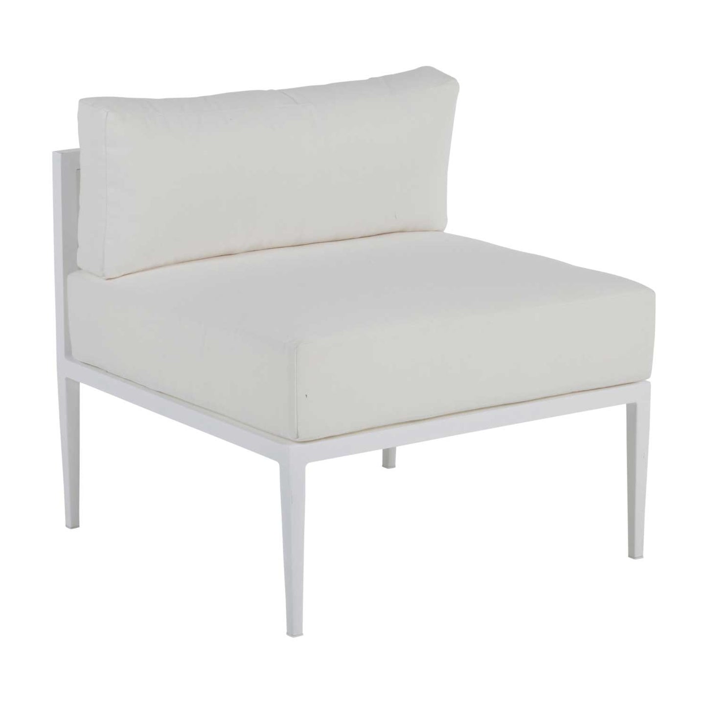 elegante aluminum slipper chair