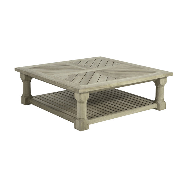 lakeshore teak square coffee table