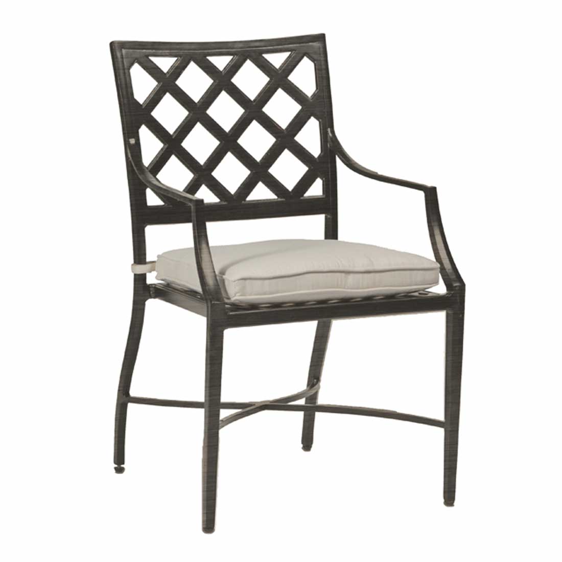 lattice arm chair