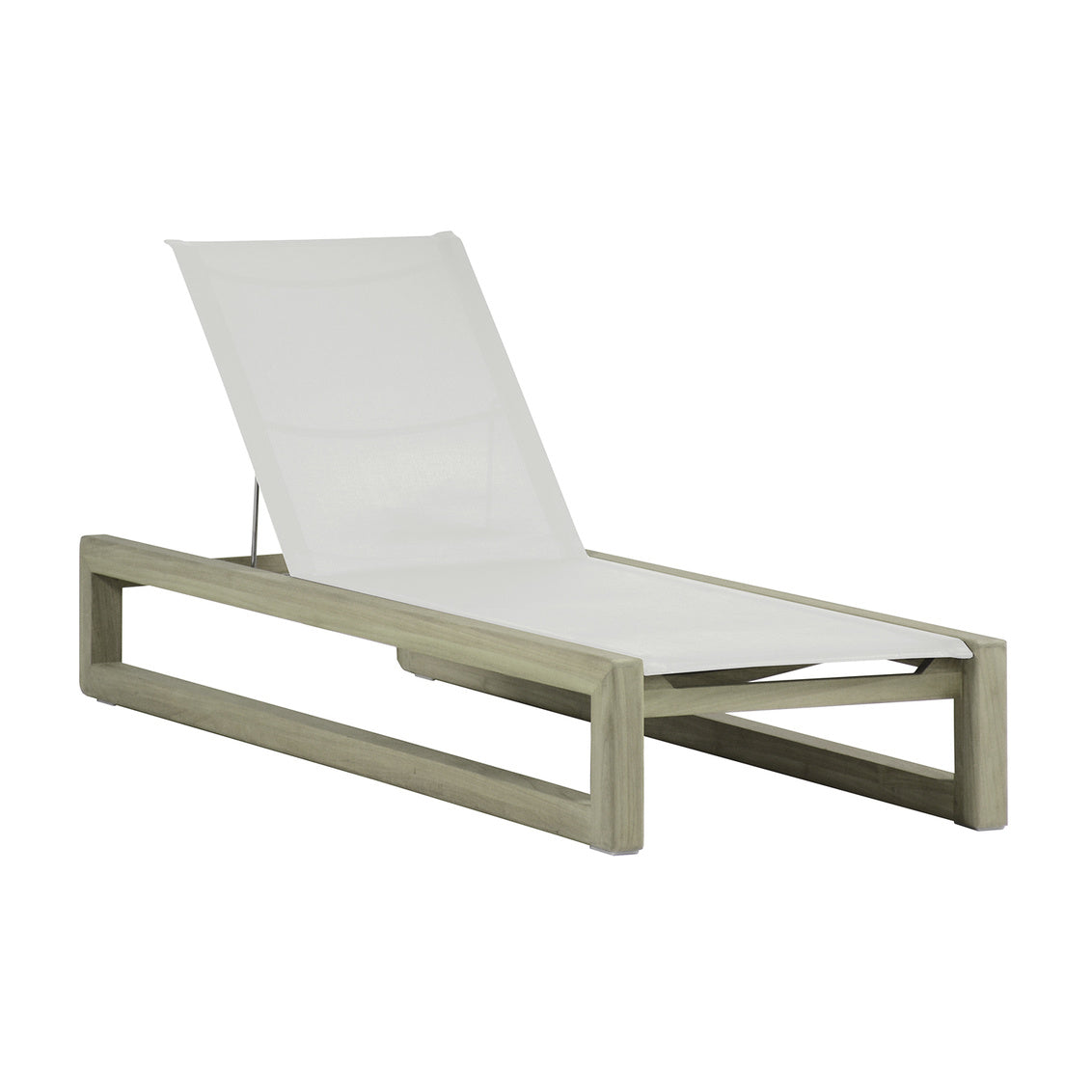 malta teak chaise lounge
