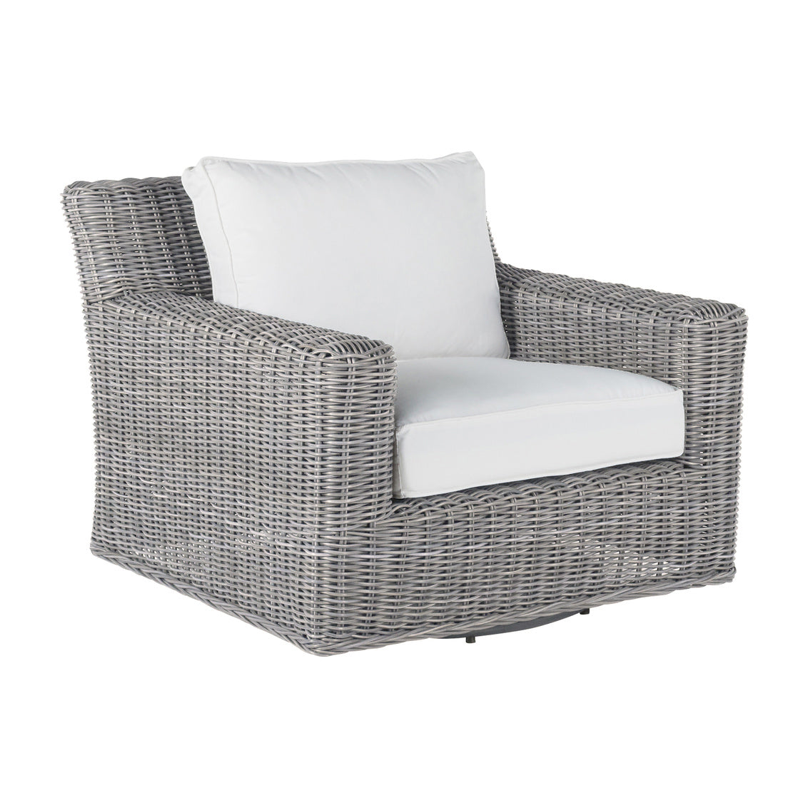 rustic swivel lounge