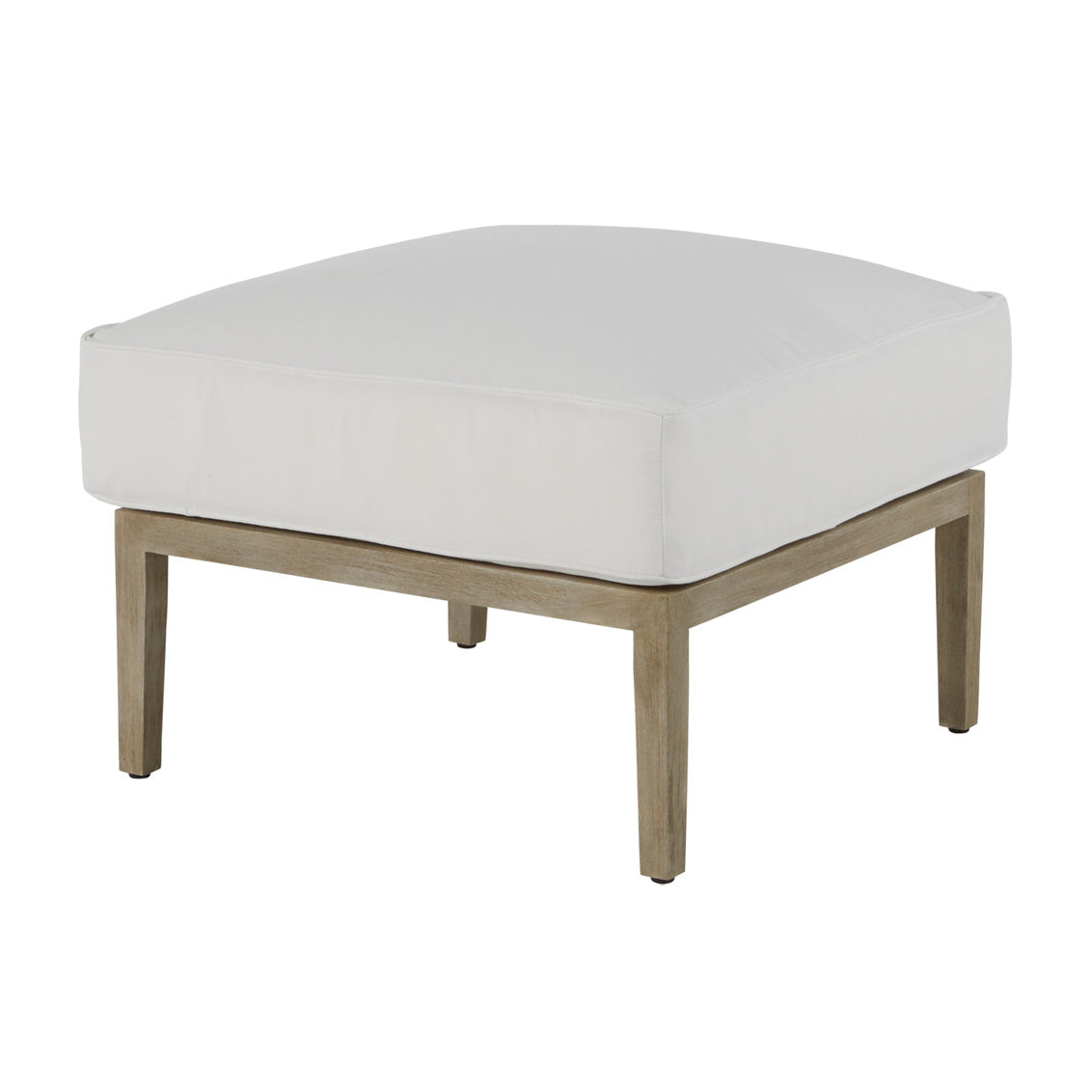 santa barbara teak ottoman