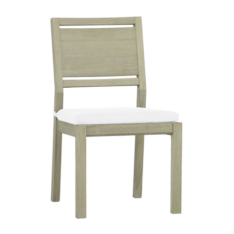 avondale teak side chair