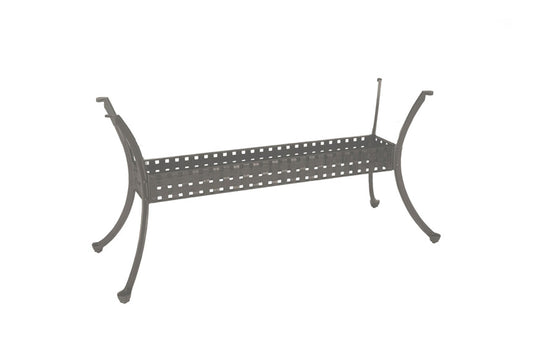 double lattice oval table base