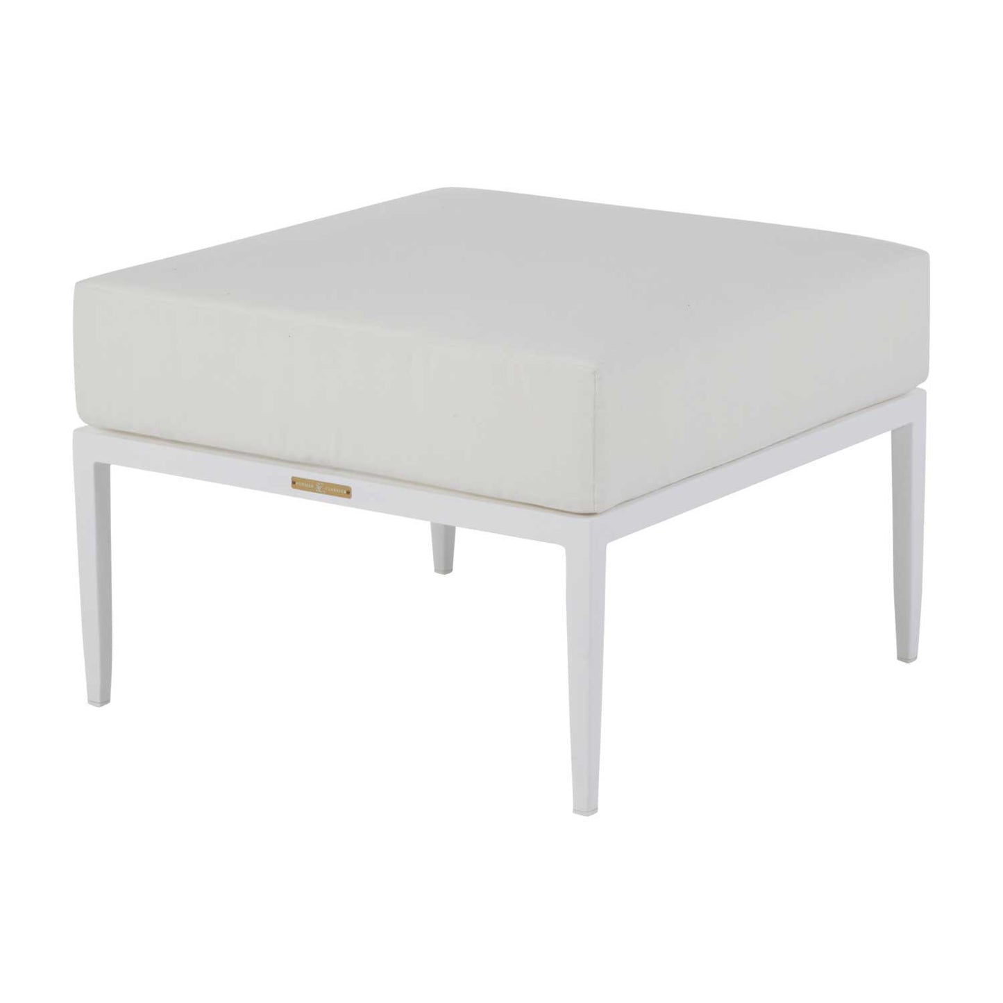 elegante aluminum ottoman